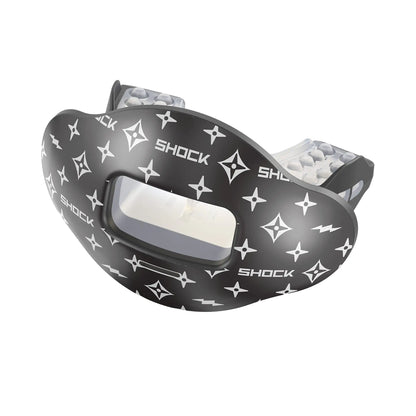Shock Doctor Lip Guard Adult and Youth Mouth Guard Football with Strap Breathable Wide Opening Football Mouthpiece for Youth and Adults OSFA Shock Doctor Mouth Guards Max Airflow