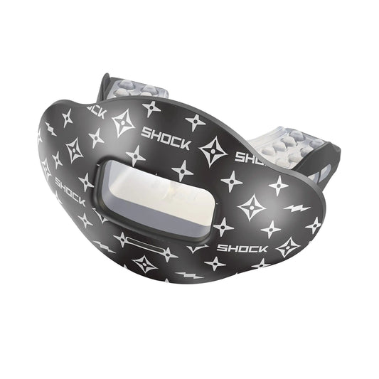 Shock Doctor Lip Guard Adult and Youth Mouth Guard Football with Strap Breathable Wide Opening Football Mouthpiece for Youth and Adults OSFA Shock Doctor Mouth Guards Max Airflow